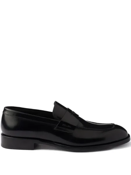 Pantofi loafer Prada din piele negru