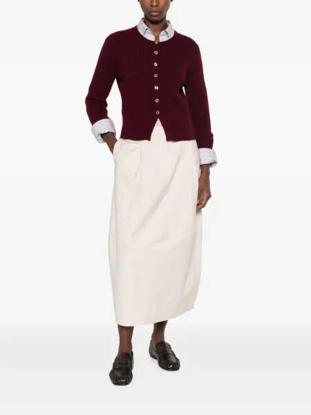 Cardigan Allude tricotate roșu