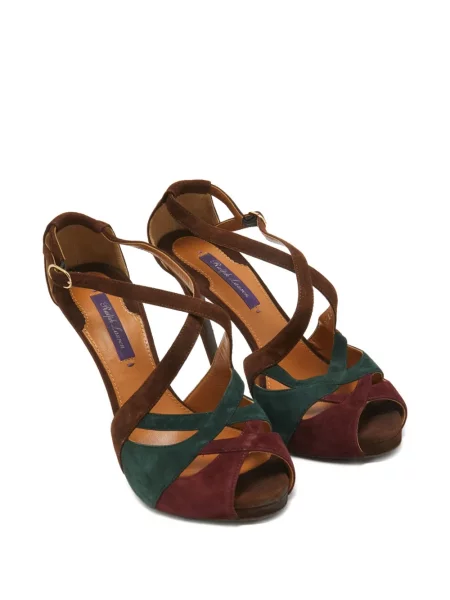 Tricou polo Polo Ralph Lauren din piele de căprioară cu broderie cu dungi alb