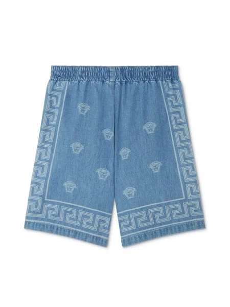Szorty jeansowe dziecięce Versace niebieskie