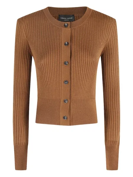 Cardigan Roberto Collina maro