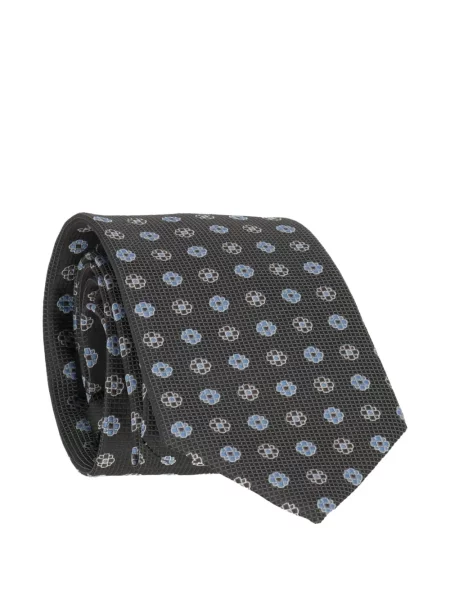 Cravată Scotch & Soda cu model floral gri