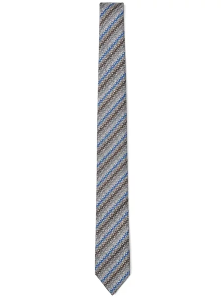 Cravată Missoni de mătase gri