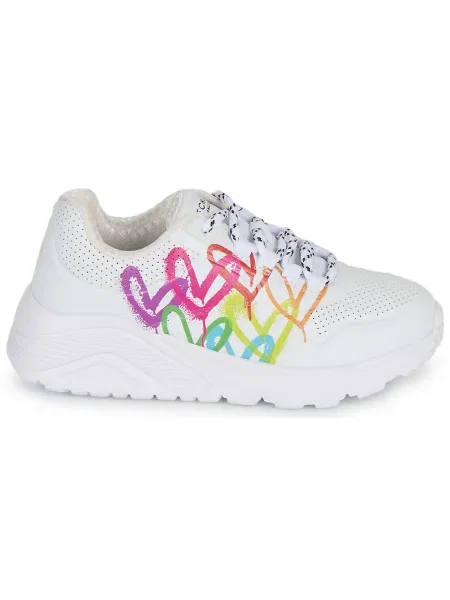Pantofi copii Skechers alb