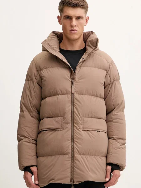 Péřová bunda BOGNER Fire+Ice YARON zimní hnědá