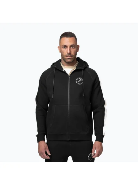Hanorac bărbați Pitbull San Diego Ca Hooded Zip black negru