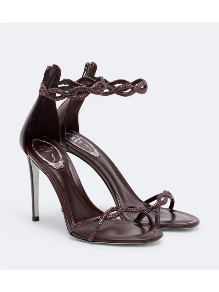 Sandale Rene Caovilla din satin