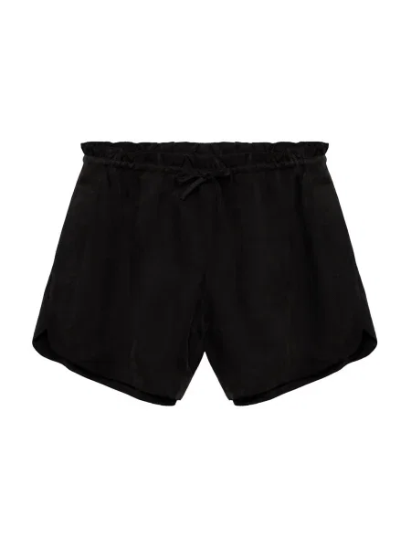 MANGO Pantaloni Washy' negru