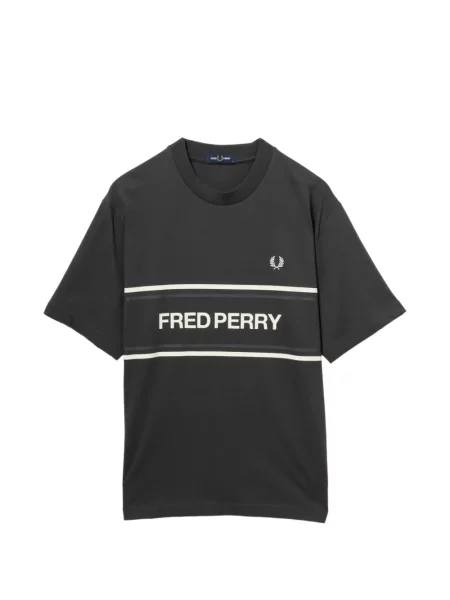 Tricou Fred Perry cu imagine gri