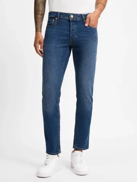 Jack & Jones Jeansy Mężczyźni jednolity niebieski