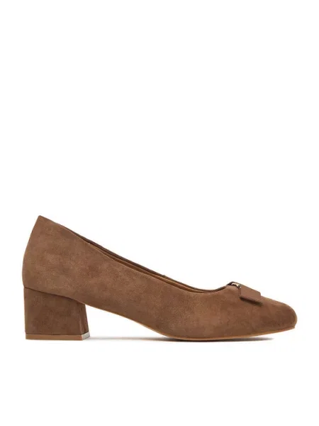 Lasocki Pantofi pumps deschis maro