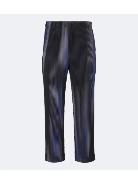 Pantaloni Homme Plisse Issey Miyake albastru