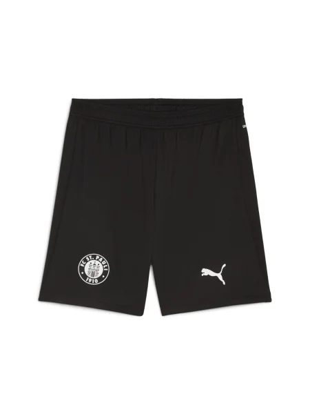 PUMA Športne hlače FC St. Pauli črna bela
