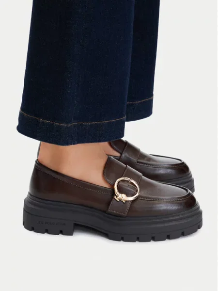 Лоферы U.s. Polo Assn. коричневые