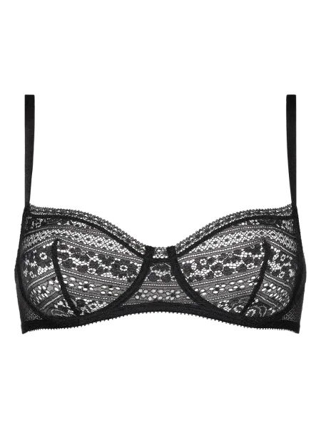 Sutien Eres din dantelă negru