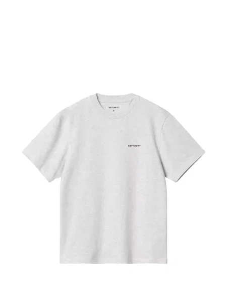 Tricou Carhartt Wip cu broderie gri