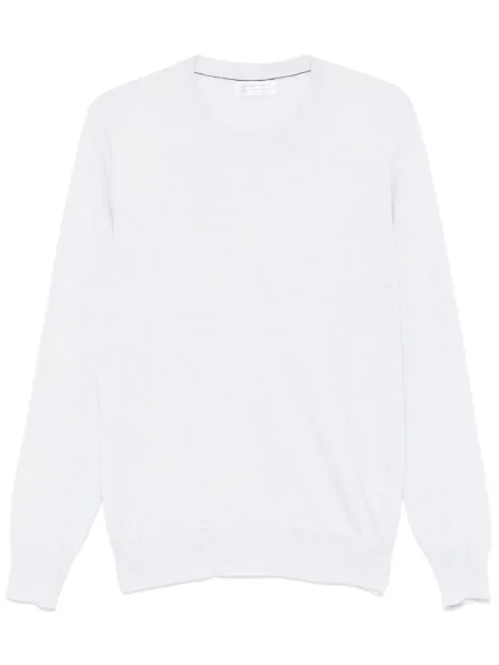 Pulover Brunello Cucinelli albastru