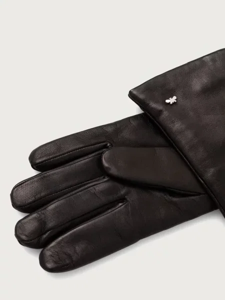 Weekend Max Mara Mănuși Senape negru