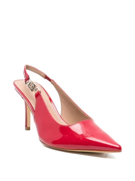 Pantofi cu toc Guess slingback roșu
