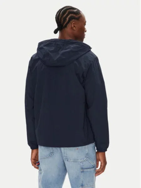 Tommy Jeans Neperpučiama striukė Chicago Tamsiai mėlyna