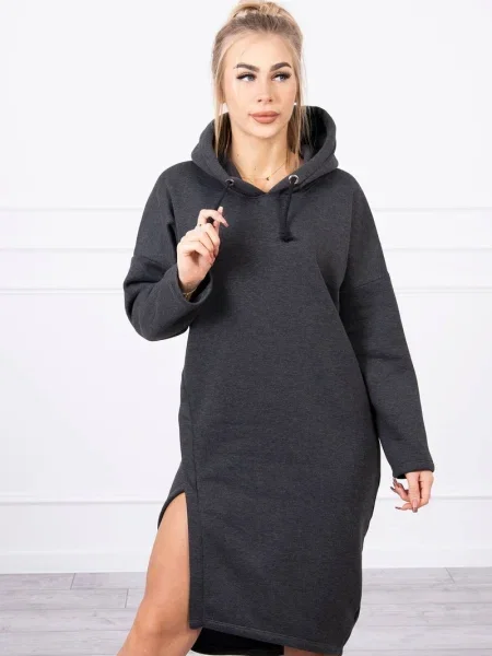 Rochie Kesi cu glugă melange de costum