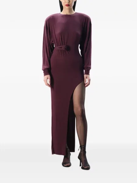 Rochie maxi Manuri violet