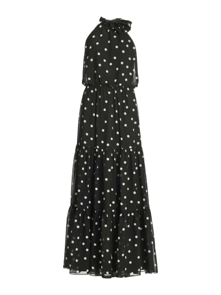 SWING Rochie de seară negru alb