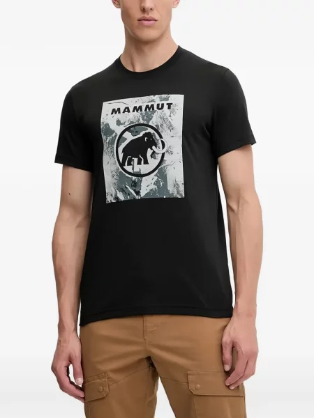 Tricou Mammut cu imagine negru