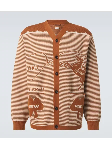 Jopica Bode s črtami rjava