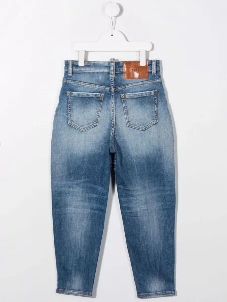 Jeansy dziecięce Dsquared2 niebieskie