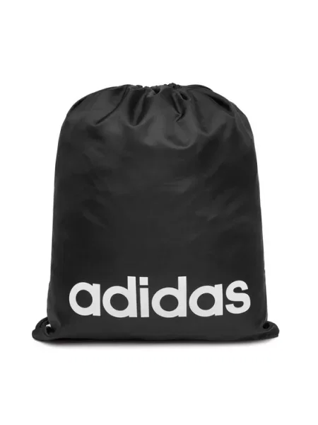 Ruksak adidas LINEAR GYMSACK s tiskom crna