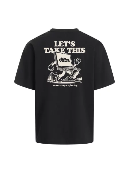 THE NORTH FACE Tricou Explore negru alb
