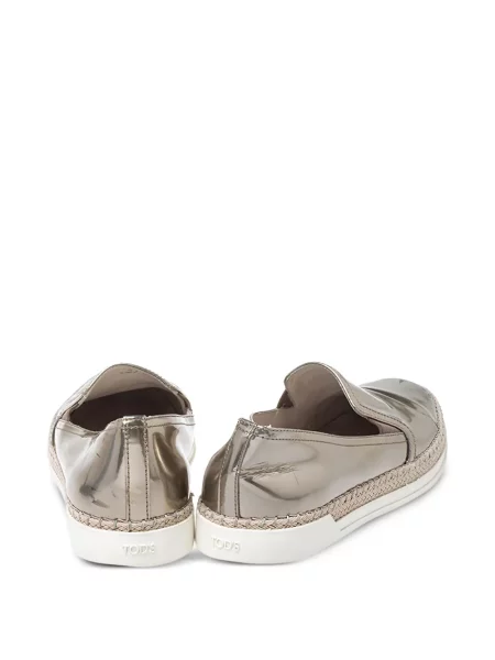 Sneakerși Tod's din piele auriu