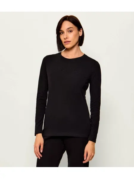 Armani Exchange Bluză negru