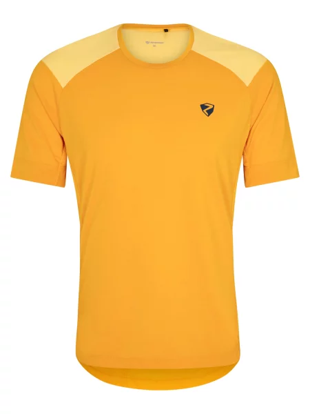 ZIENER Tricou Nentin galben / galben auriu negru