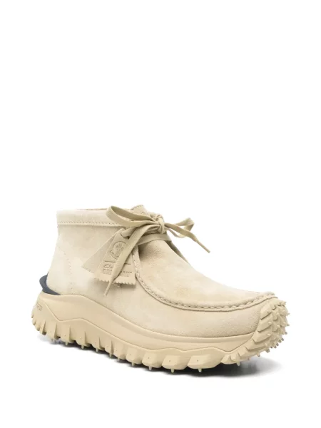 Botine Moncler din piele de căprioară