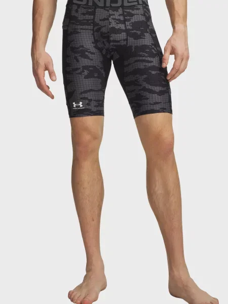 Велосипедки Under Armour з принтом сірі