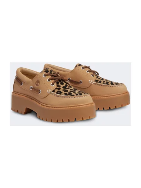 Sneakersy Timberland w miejskim stylu z kamieniami beżowe