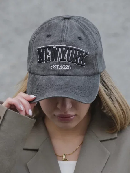 Without Кепка сірий