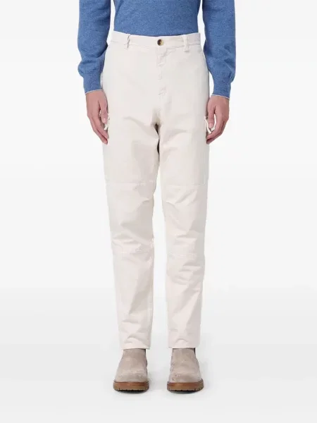 Kalhoty Brunello Cucinelli bílé