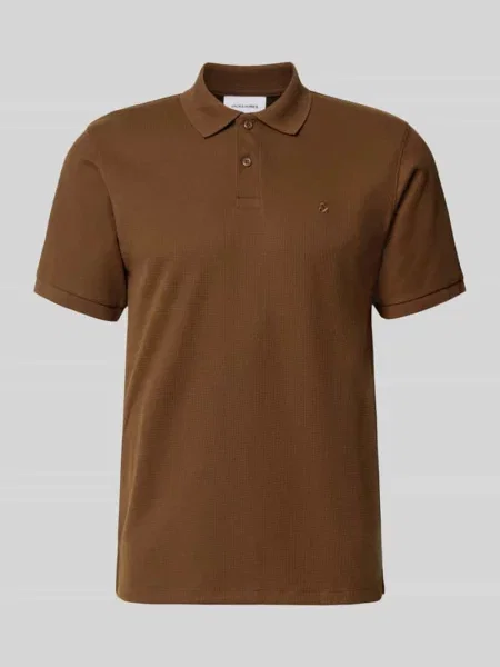 Koszulka polo o kroju slim fit z wyhaftowanym logo model AUSTIN' Jack & Jones