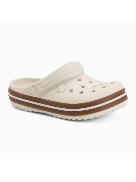 Gyerek papucsok Crocs Crocband Gum summit white. Méret: EU fehér