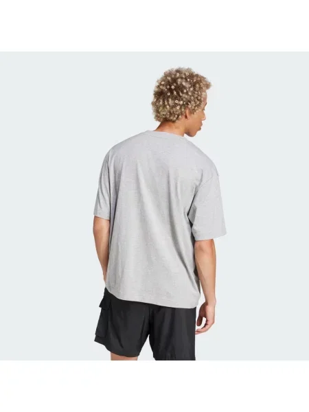 ADIDAS SPORTSWEAR Funkční tričko Essentials melír šedý