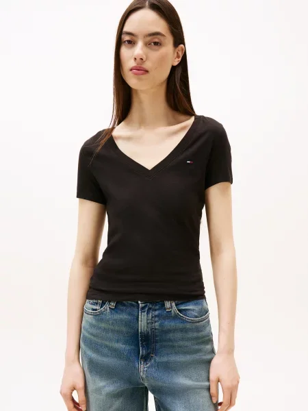Tommy Jeans Tričko čierna