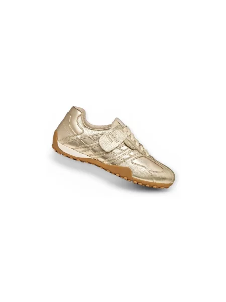 Pantofi Geox cu model piele de șarpe maro
