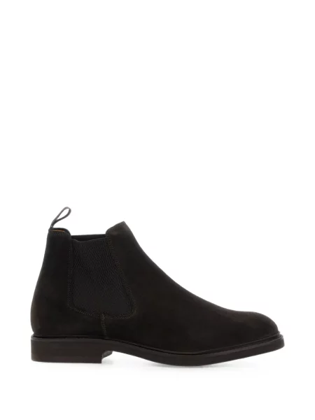 Botine chelsea Berwick Shoes din piele de căprioară maro