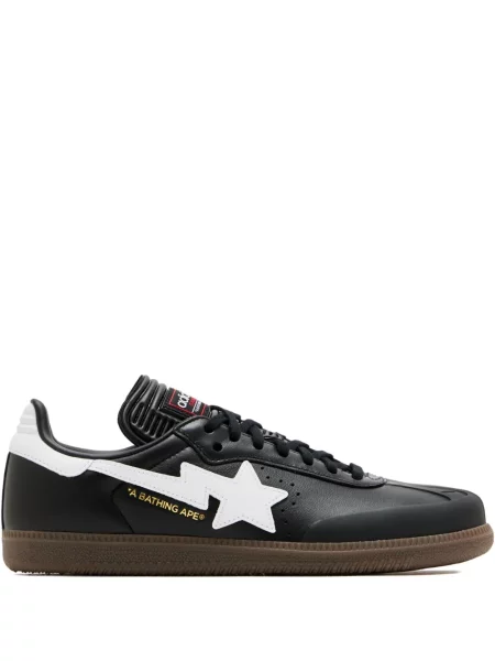 Prugaste tenisice Adidas Adizero s vezicama od brušene kože crna