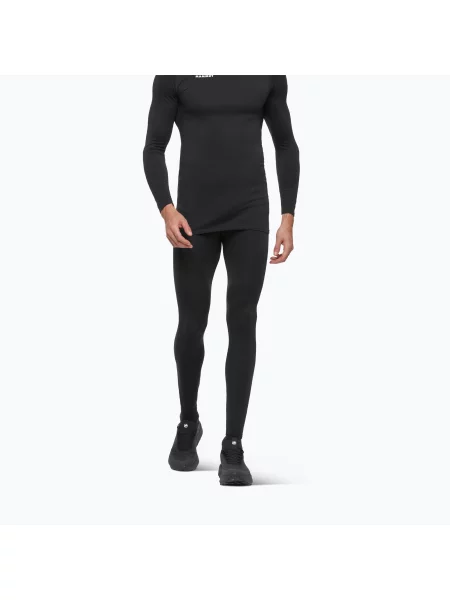 Spodnie termoaktywne Mammut All-Mountain Seamless BL Tights Mid black czarne
