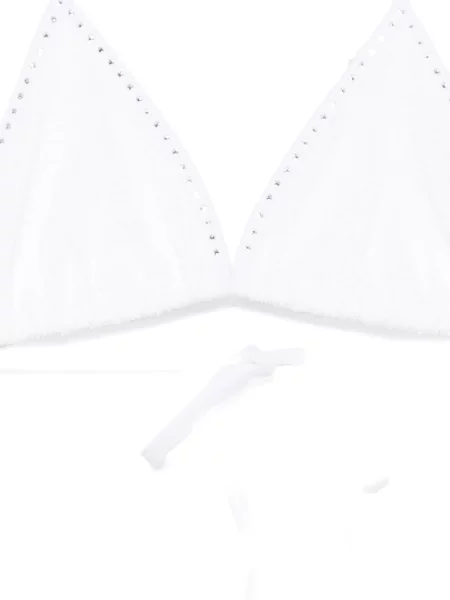 Bikini Hunza G s kristalima bijela