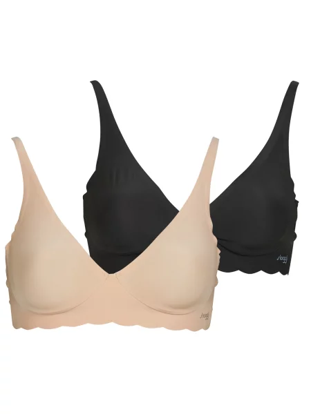 Nepodstavljen grudnjak Sloggi crna